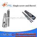 92/188 conical twin screw barrel for PVC pipe /bimetallic screw barrel